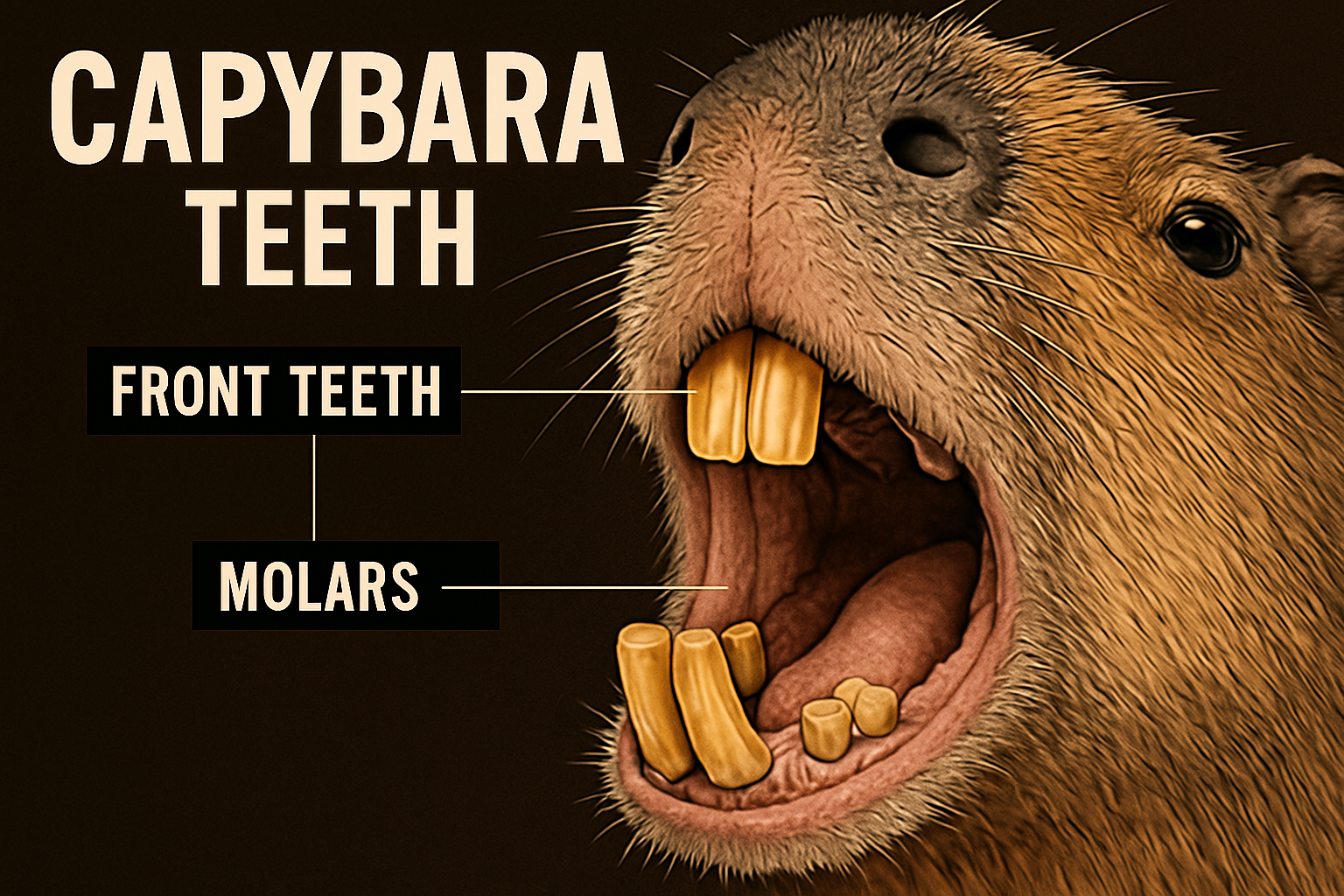 Capybara Teeth: Structure, Adaptations, Evolution, and Essential Dental Pet Care
