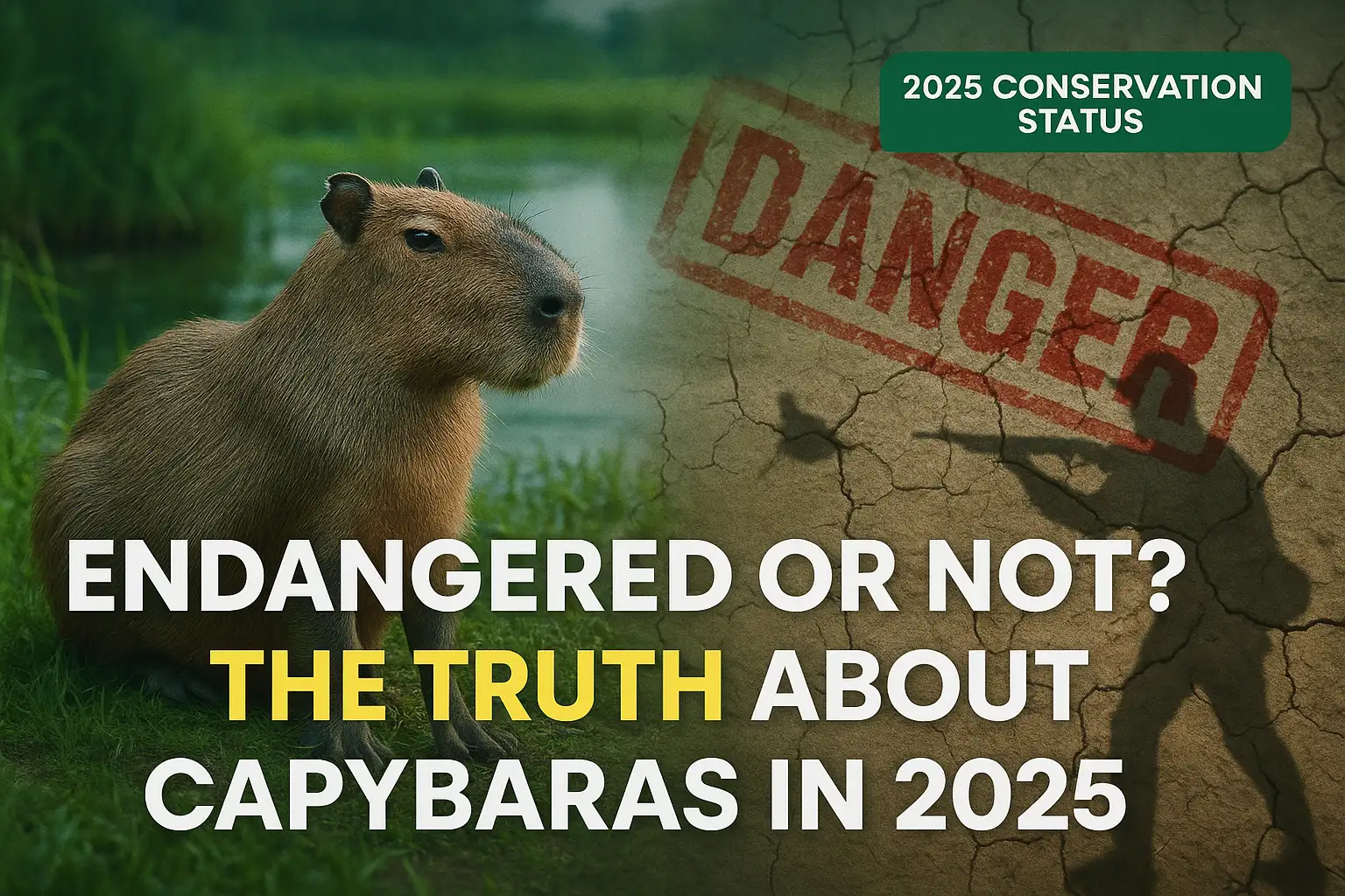 Are Capybaras Endangered in 2025? Status, Threats & How Many Are Left