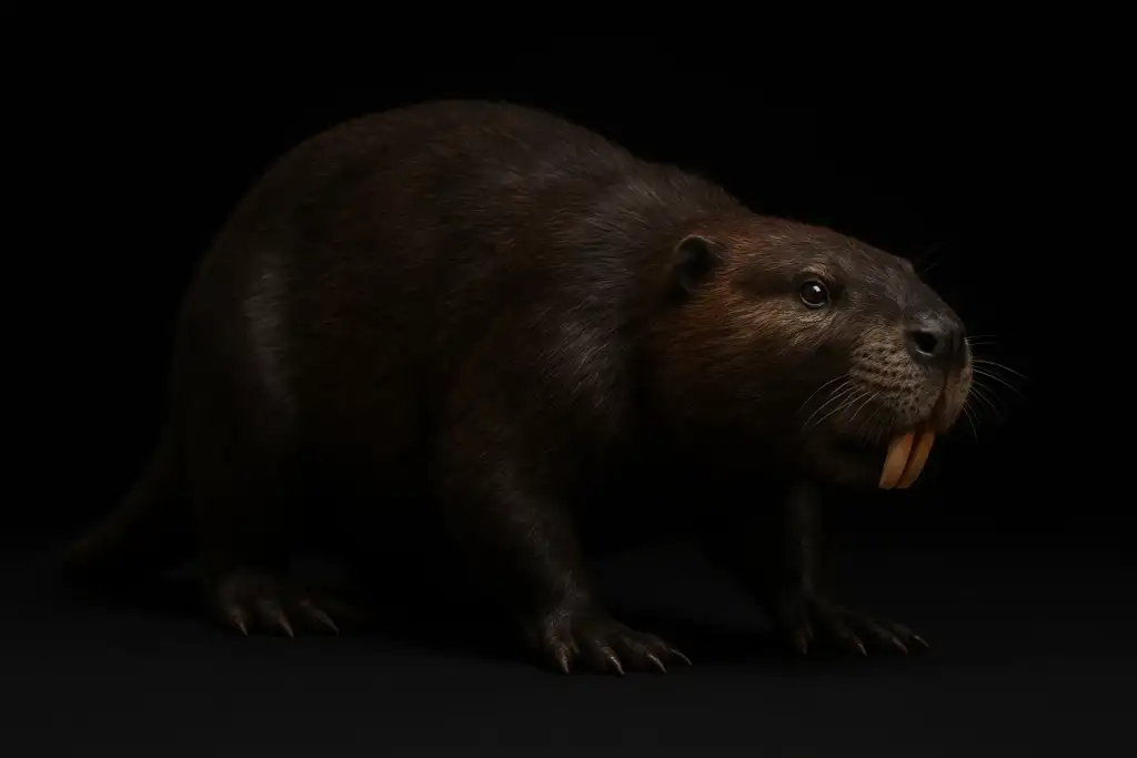 Giant beaver appearance generated by sora Ai